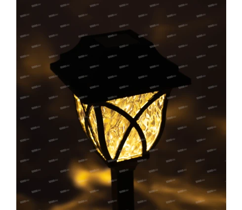 Фонарь газонный на солнечной батарее, 43*10 см, LED
