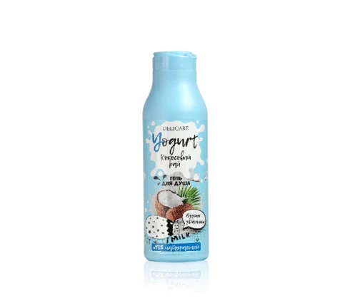 Гель для душа DELICARE YOGURT Кокосовый рай, 400 мл