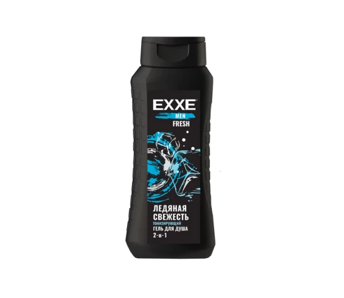 Гель для душа EXXE MEN Тонизирующий, FRESH, 2 в 1, 400 мл