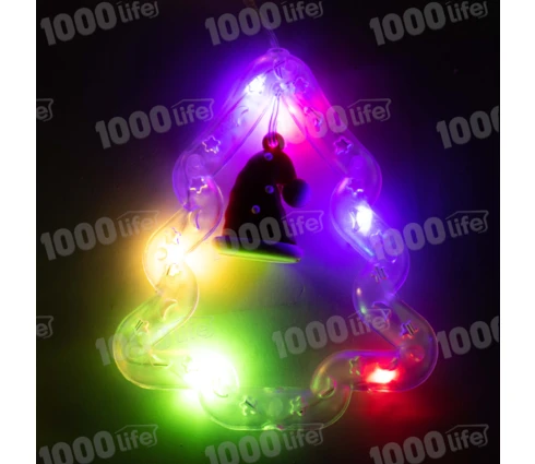 Гирлянда Бахрома Фигуры, 3 м, 100 диодов, RGB, 220 В, 10 нитей, программатор, модульная