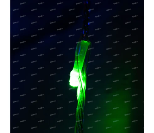 Гирлянда Дождь Капля, 3*3 м, 320 диодов, RGB, 220 В, программатор, 10 нитей