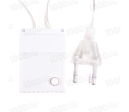 Гирлянда Нить Сердце, 10 м, 60 диодов, RGB, 220 В, программатор