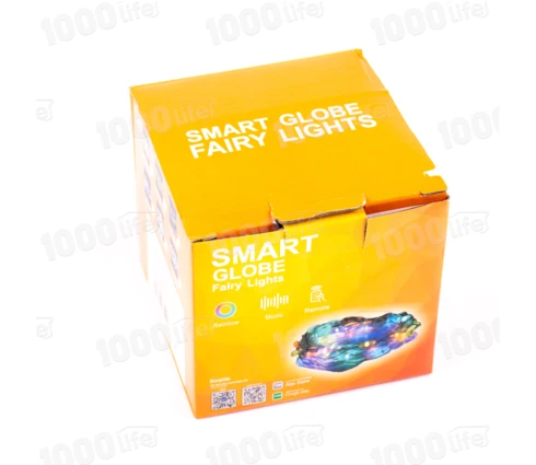 Гирлянда Нить Сердце, 10 м, 60 диодов, RGB, 220 В, программатор