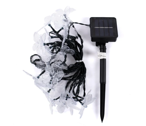 Гирлянда садовая INBLOOM Бабочка, на солнечной батарее, 25 LED, 7 м, 2 режима