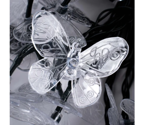 Гирлянда садовая INBLOOM Бабочка, на солнечной батарее, 25 LED, 7 м, 2 режима