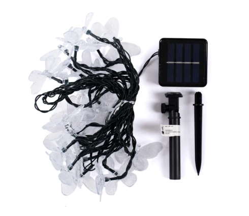 Гирлянда садовая INBLOOM Бабочка, на солнечной батарее, 25 LED, 7 м, 2 режима
