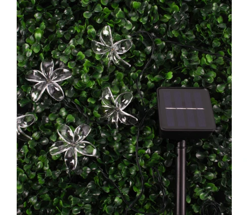 Гирлянда садовая INBLOOM Цветок , на солнечной батарее, 25 LED, 7 м, 2 режима
