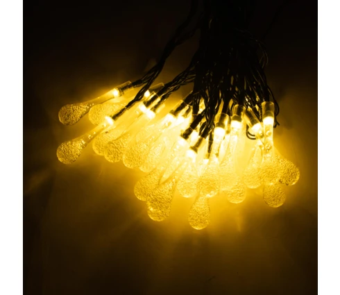 Гирлянда садовая INBLOOM Капля, на солнечной батарее, 25 LED, 7 м, 2 режима