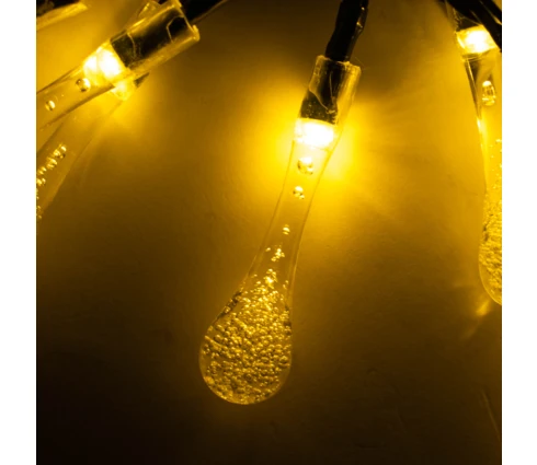 Гирлянда садовая INBLOOM Капля, на солнечной батарее, 25 LED, 7 м, 2 режима