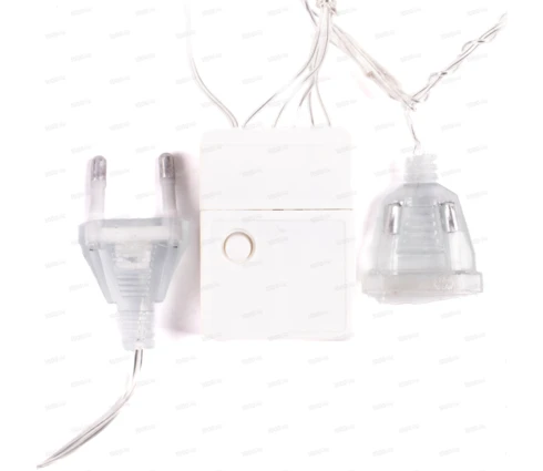 Гирлянда Сетка, 1,5*1,5 м, 120 диодов, RGB, 220 В, модульная, программатор