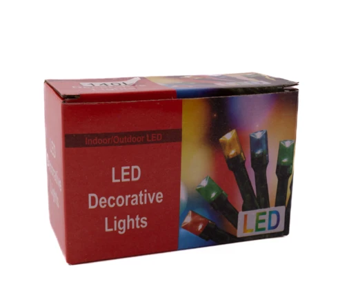 Гирлянда светодиодная, 9 м, 140 диодов, RGB, 220 В