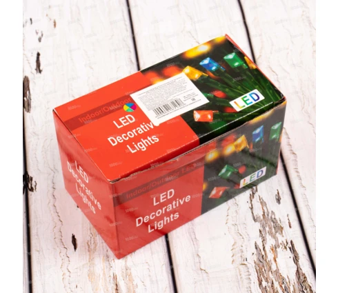 Гирлянда уличная Бахрома, 6 м, 120 диодов, RGB, 220 В, IP44, мерцание, модульная