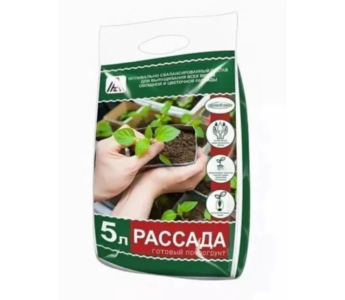 Грунт уДачный сезон Рассада, 5 л