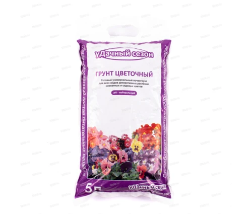 Грунт уДачный сезон Цветочный, 5 л