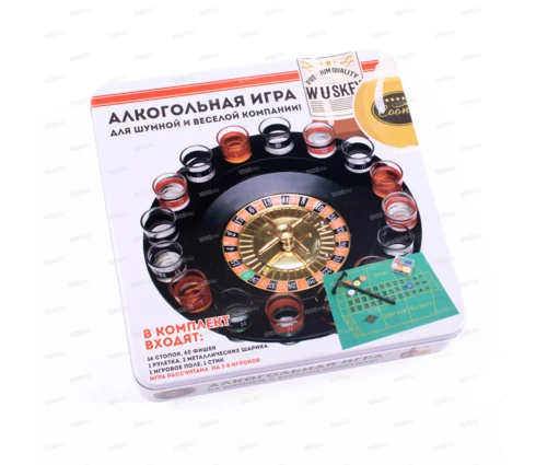 Игра настольная Алкогольная рулетка