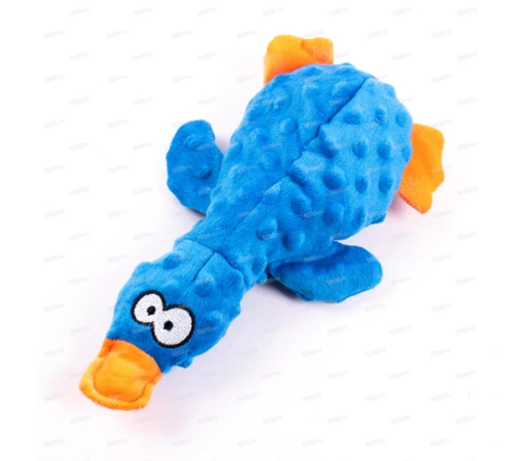 Игрушка мягкая для собак Pet&You Утка, 27 см, шуршит и пищит