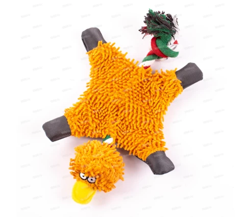 Игрушка мягкая для собак Pet&You Утконос, 30 см, шуршит
