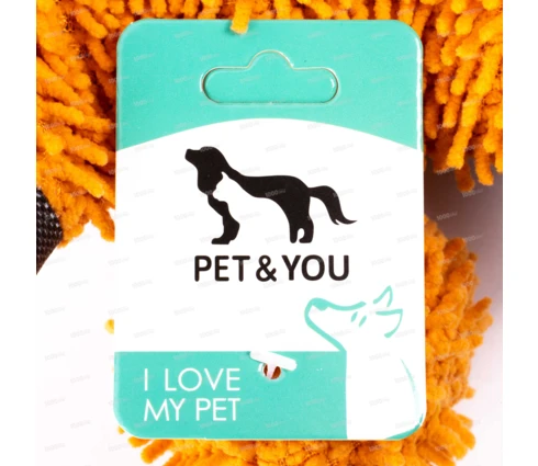 Игрушка мягкая для собак Pet&You Утконос, 30 см, шуршит