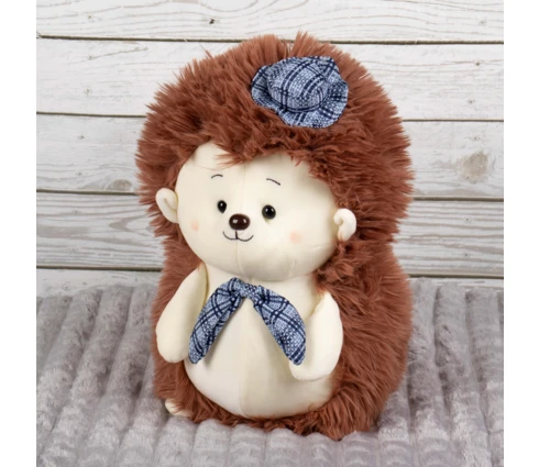Игрушка мягкая DOURMAN Ежик в шляпе, 35 см