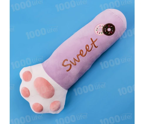 Игрушка мягкая DOURMAN Кошка Лапка, 50 см