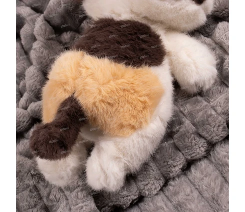 Игрушка мягкая DOURMAN Котик, 28 см, трехшерстный