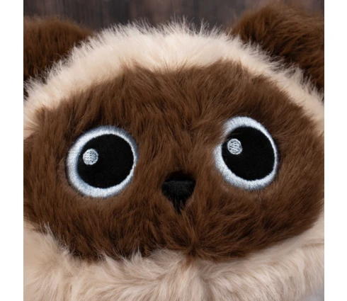 Игрушка мягкая DOURMAN Котик сиамский, 18 см