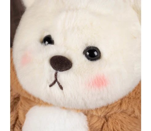 Игрушка мягкая DOURMAN Медведь с капюшоном, 23 см