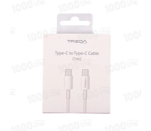 Кабель для зарядки TREQA СА-1015 1 м, Type-C-Type-C