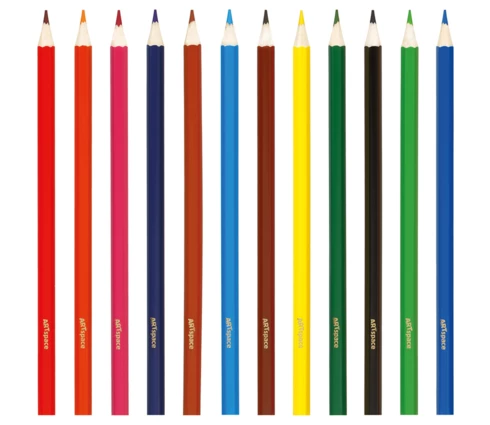 Карандаши цветные ArtSpace Монстрики, заточенные,12 цветов