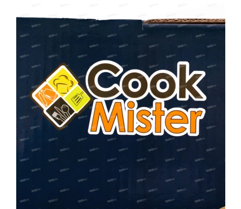 Кастрюля из нержавеющей стали Cook Mister KV4008, 5,8 л, 24 см, индукция, крышка