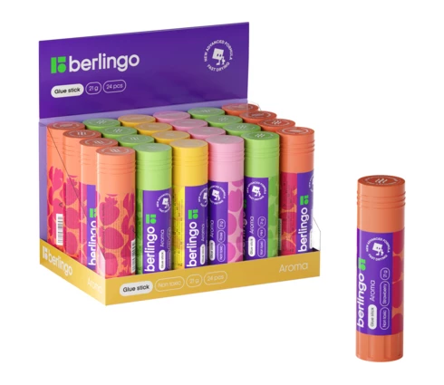 Клей-карандаш Berlingo Aroma ароматизированный, 21 г