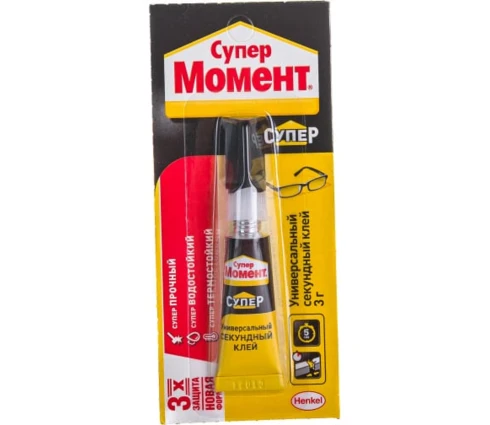 Клей супер Момент, 3 г