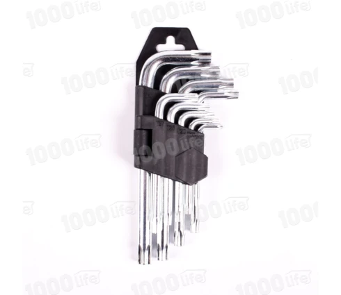 Ключи TORX-профиль 1,5-10 мм, набор 9 шт