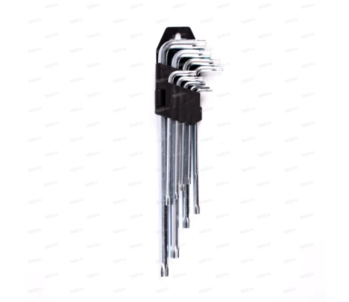 Ключи TORX-профиль 1,5-10 мм, удлиненные, набор 9 шт