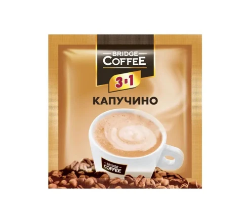 Кофейный напиток Bridge Coffee Капучино 3 в 1 , 20 г