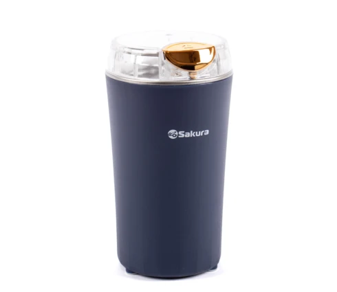 Кофемолка Sakura SA-6178BL, синяя, 200 Вт