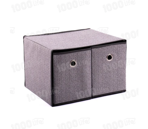 Кофр с двумя ящиками 40*33*26 см