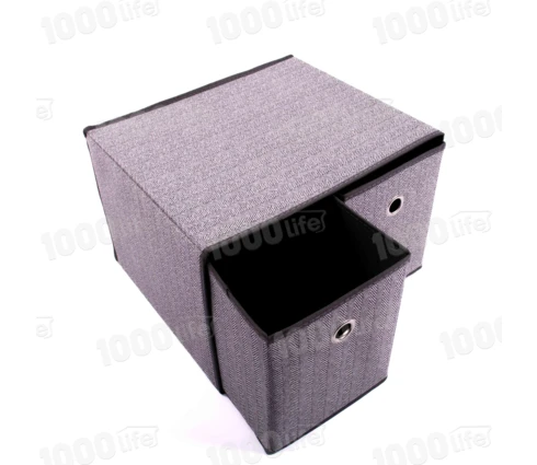 Кофр с двумя ящиками 40*33*26 см