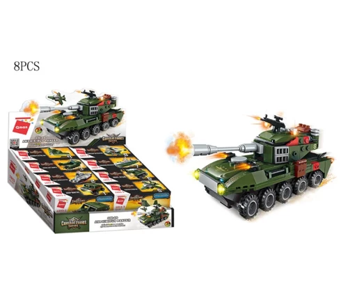 Конструктор Combat Zones пластиковый, военная техника