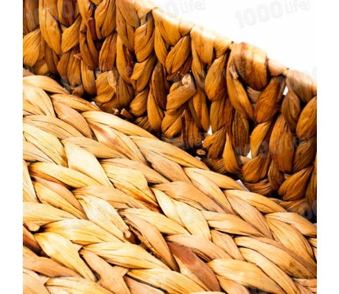 Корзина для хранения прямоугольная с ручками, 32*22*9 см