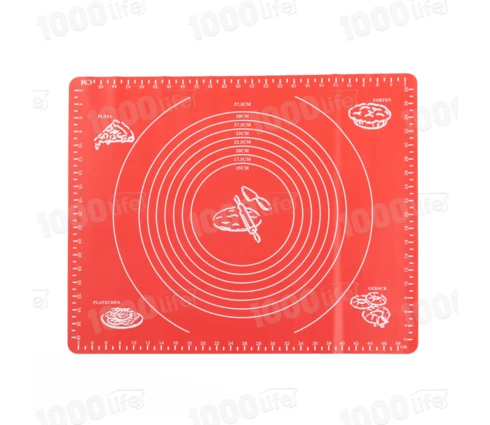 Коврик-мат для раскатки теста, 50*40 см