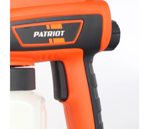 Краскопульт электрический PATRIOT SG 110, 110 Вт, объем бака 800 мл, диам сопла 0,8 мм