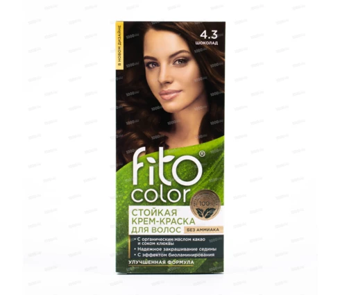 Крем-краска для волос fito color шоколад, 115 мл