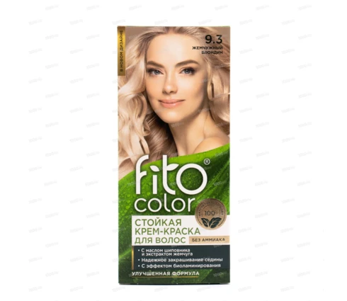 Крем-краска для волос fito color жемчужный блондин, 115 мл