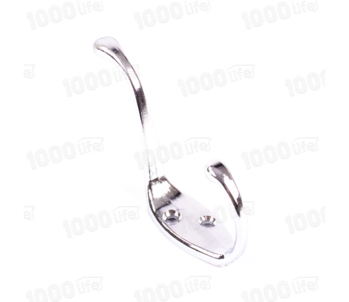 Крючок металлический 1092 S, хром