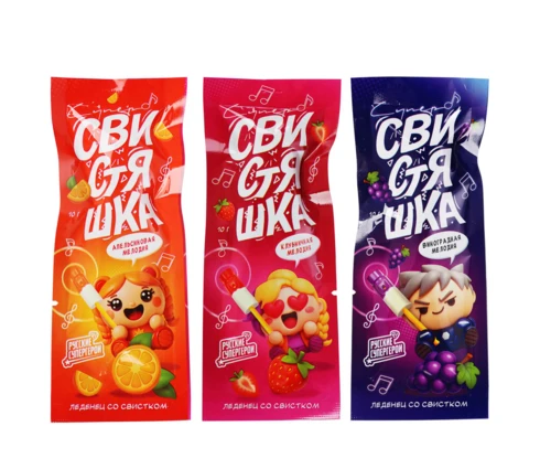 Леденец со свистком BY Русские Супергерои, 10 г