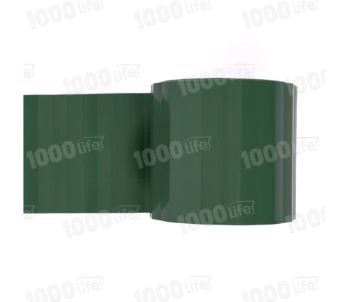 Лента бордюрная Волна 10 см*9 м, зеленая
