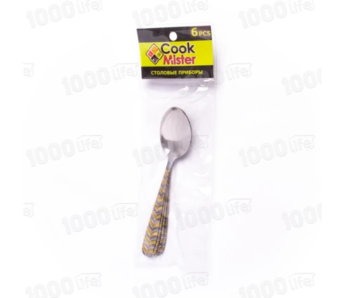 Ложка чайная Cook Mister Эконом, упаковка 6 шт