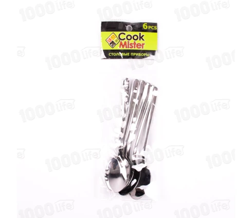 Ложка чайная Cook Mister, упаковка 6 шт