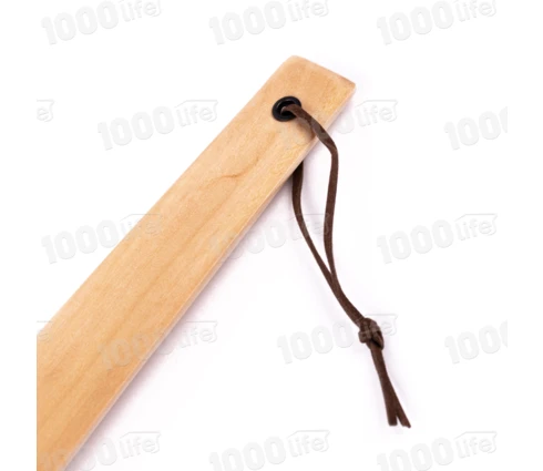 Ложка для обуви, дерево, светлое, 38 см